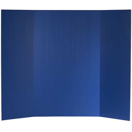 FLIPSIDE Corrugated Project Board, 1-Ply, 36" x 48, Blue, PK24 30065